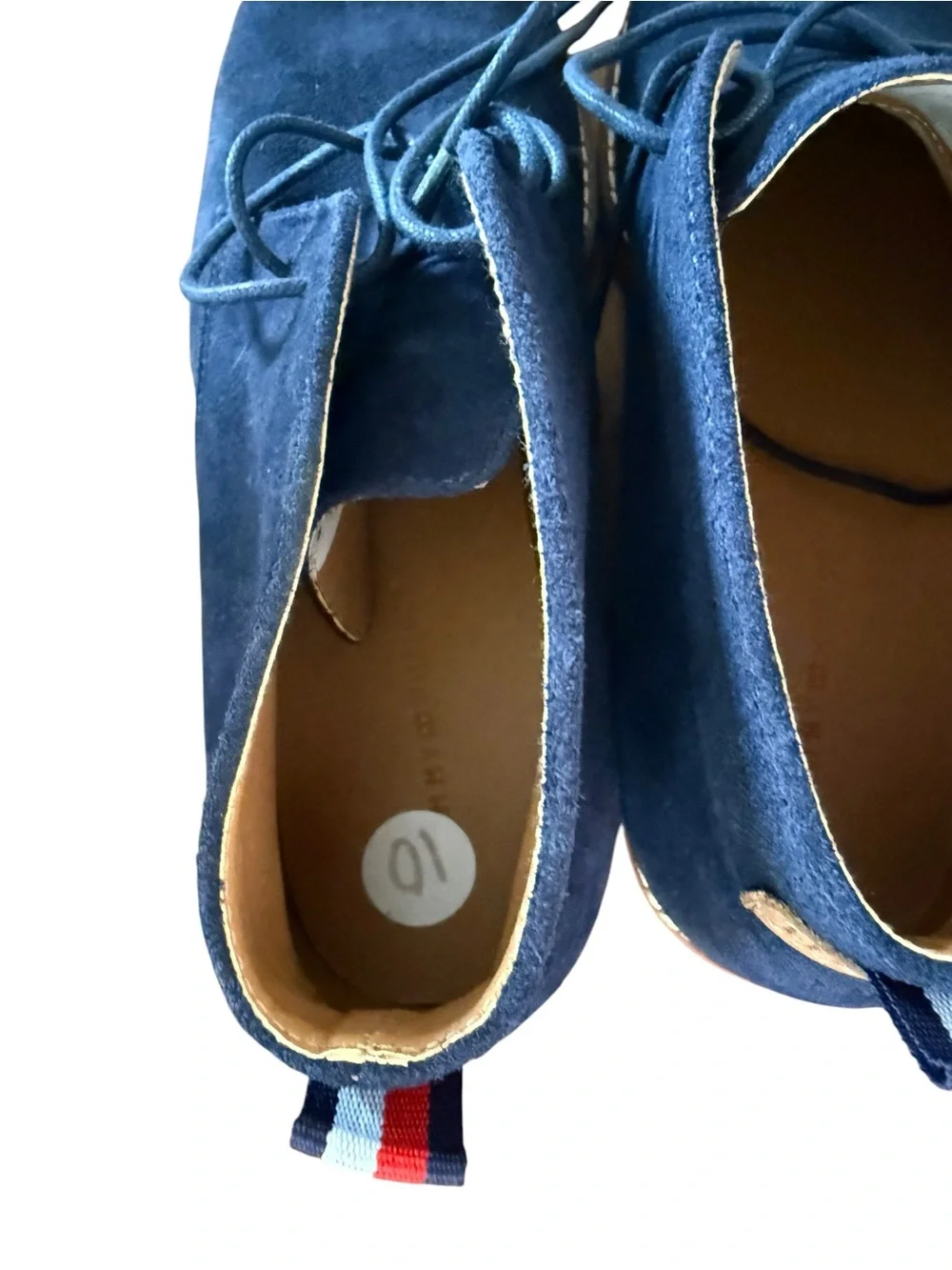 Tommy Hilfiger Gervis Navy Suede Chukka Boots Men’s 10 NWOB
